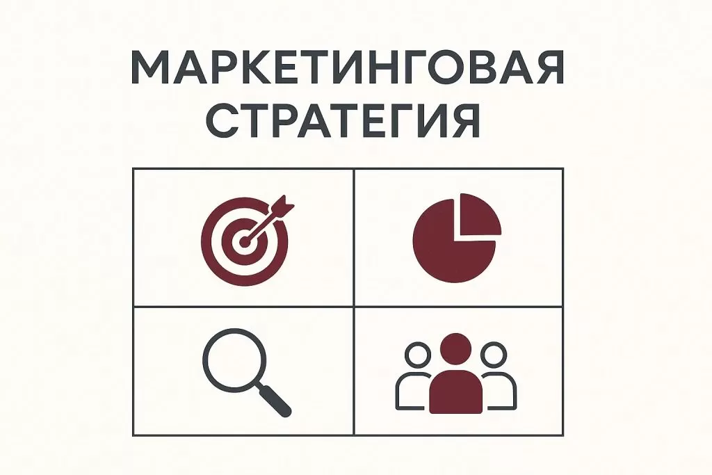 Ключевые компоненты маркетинговой стратегии: цели, анализ рынка, исследование и работа с аудиторией.